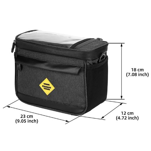Carry 1.0 handlebar bag black packaging 1 pc