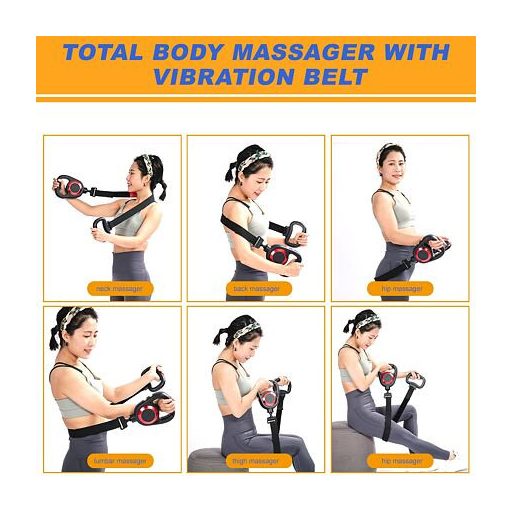 Masszírozó teljes testmasszírozó fekete csomagolás 1 db