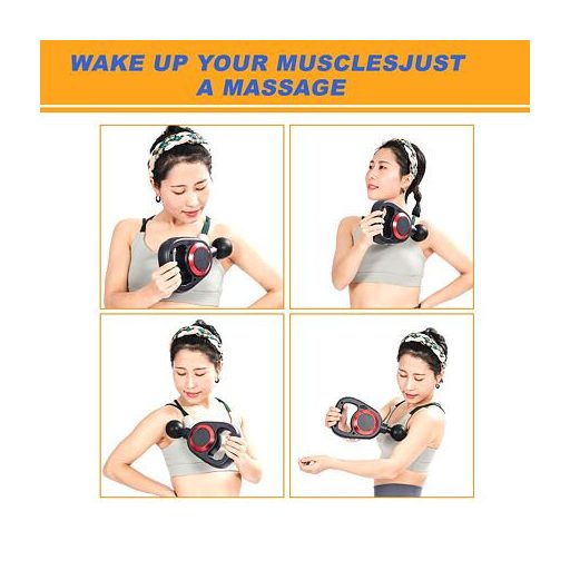 Masszírozó teljes testmasszírozó fekete csomagolás 1 db