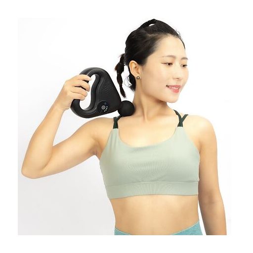 Háromszög alakú teljes testmasszírozó, fekete csomagolásban, 1 db