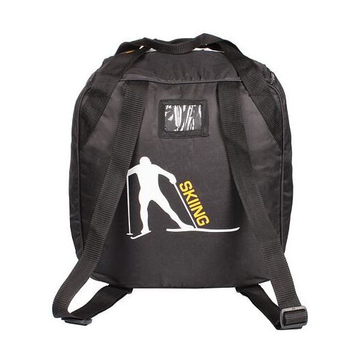 Síhátizsák, sícipő és sisak táska, fekete csomagolásban, 1 db