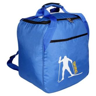   Síhátizsák, sícipő és sisak táska, kék csomagolásban, 1 db