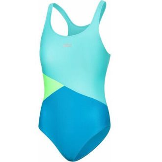 Pola lányka fürdőruha türkizkék színben, 134-es méret