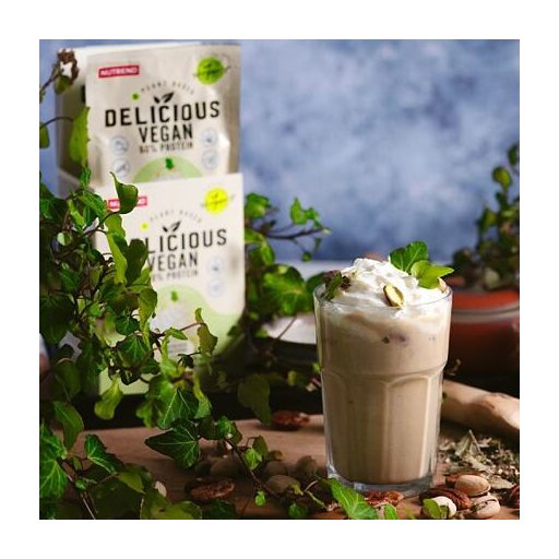 Finom vegán fehérjepor 30 g latte macchiato ízben