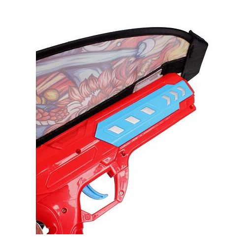 Katapult sárkány puskával piros csomagolásban 1 db