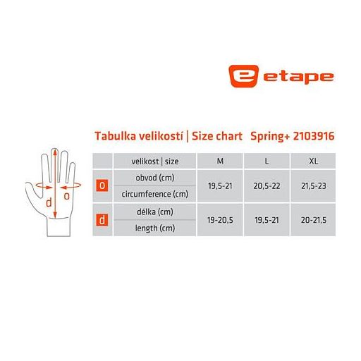 Spring+ kerékpáros kesztyű fekete-sárga ruházat M-es méret