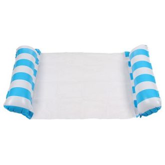   Float Stripe felfújható medence napozóágy világoskék csomagolás 1 db