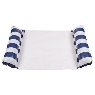   Float Stripe felfújható medence napozóágy, sötétkék, csomagolás: 1 db