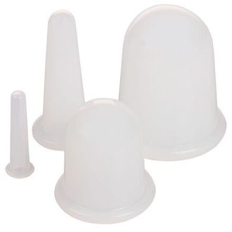 Cups 4Pack silicone hygroscopic tank white packaging 1 set