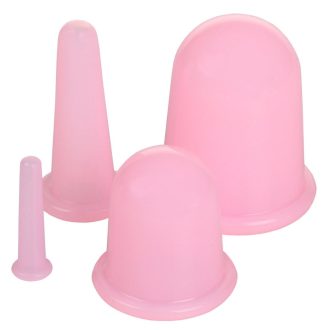 Cups 4Pack silicone hygroscopic tank pink packaging 1 set