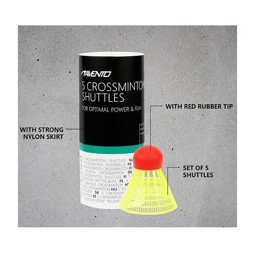 Crossminton Red Tip labdakészlet csomagolás 1 szett