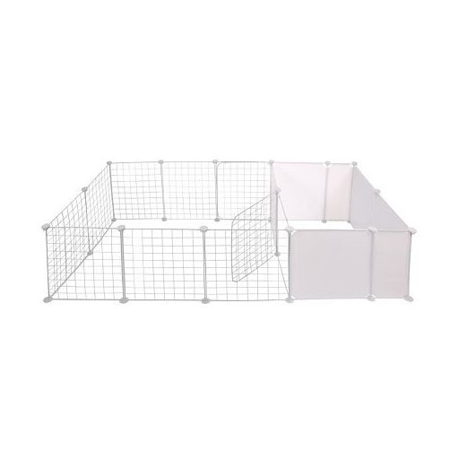 Amigo pet fence cage white packaging 1 pc
