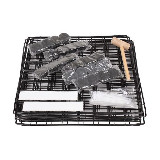 Bucky pet fence cage black packaging 1 pc