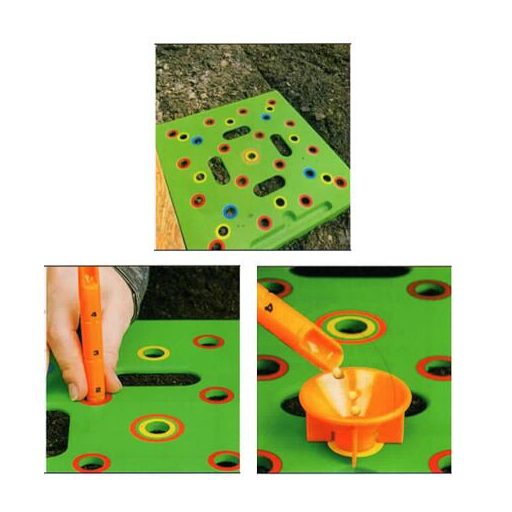 Vetőgép kerti szerszám vetés sablon csomagolás 1 db