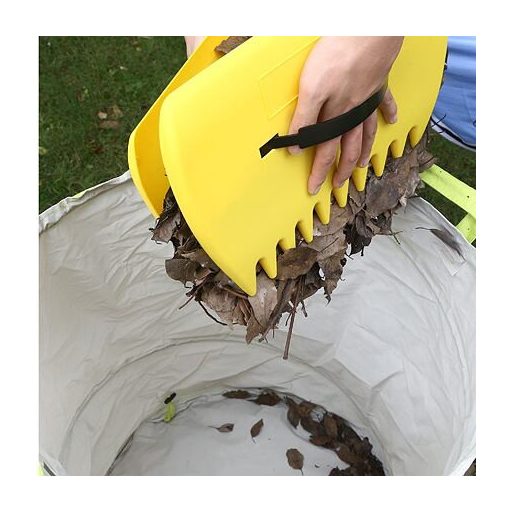 Levéllemez kerti műanyag gereblye csomagolás 1 db