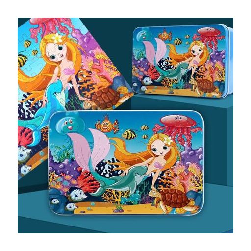 Sellő kirakó 100 darabos csomagolás 1 csomag