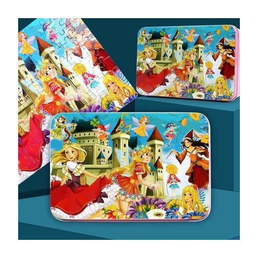 Hercegnő kirakó 100 darabos csomagolás 1 csomag