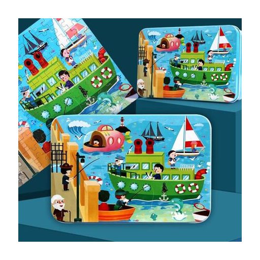 Gőzölős kirakó 100 darabos csomagolás 1 csomagolás