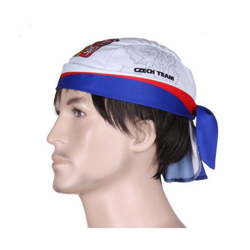 Cseh csapat kalózsál fehér változat 5118