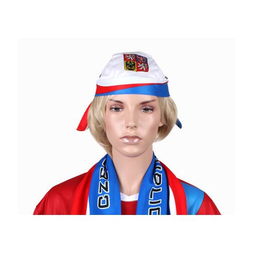 Cseh csapat kalózsál fehér változat 5118