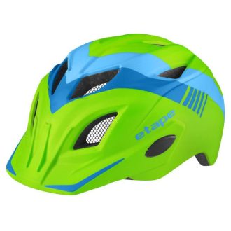   Pluto Light bike helmet for kids green-blue mat clothing size XS-S