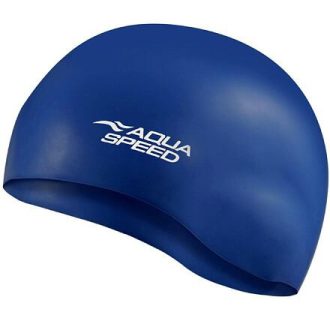 Mono úszósapka, sötétkék, csomagolás: 1 db