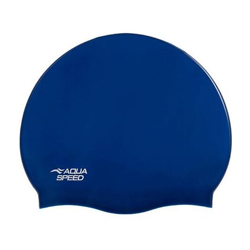 Mono úszósapka, sötétkék, csomagolás: 1 db