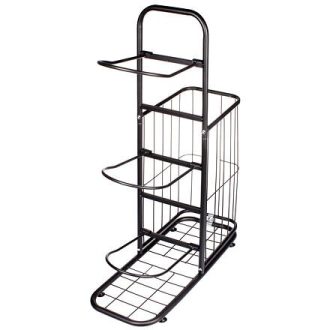   Multisport 3 sporttároló állvány, fekete csomagolás, 1 db