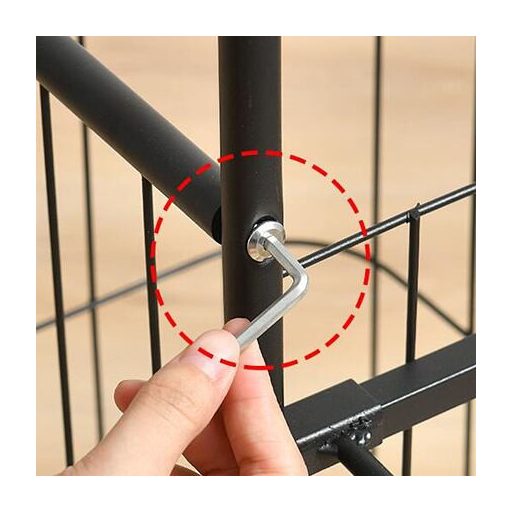 Multisport 3 sporttároló állvány, fekete csomagolás, 1 db