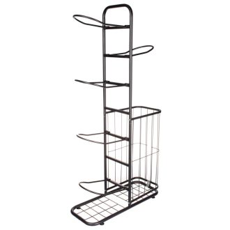 Multisport 5 sports storage rack black packaging 1 pc