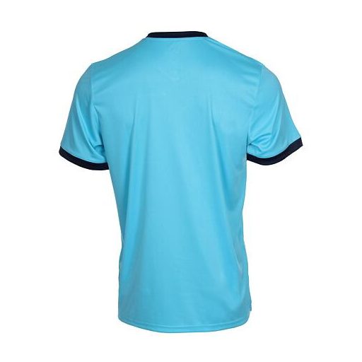 Férfi rövid ujjú Court póló türkizkék ruházati póló M-es méret