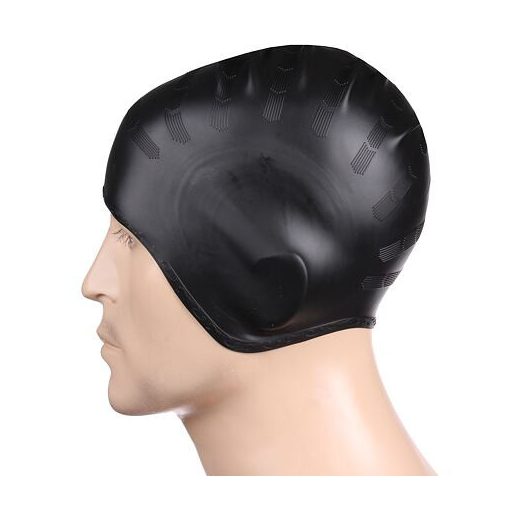 Fülvédő úszósapka fekete csomagolás 1 db