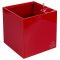 Cubico önöntöző virágcserép piros, hossza 27 cm
