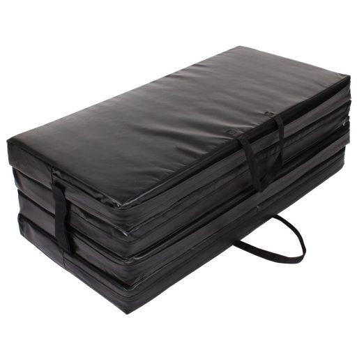 FoldMat 8 folding gymnastic mat black packaging 1 pc