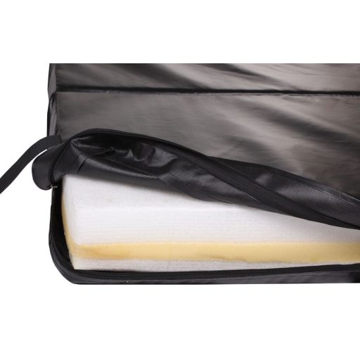 FoldMat 8 folding gymnastic mat black packaging 1 pc