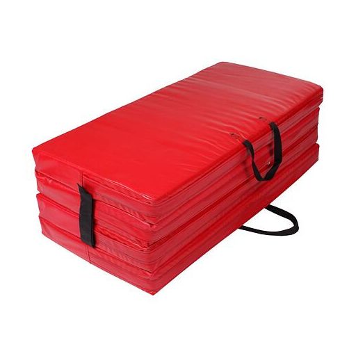 FoldMat 8 összecsukható tornaszőnyeg piros csomagolás 1 db