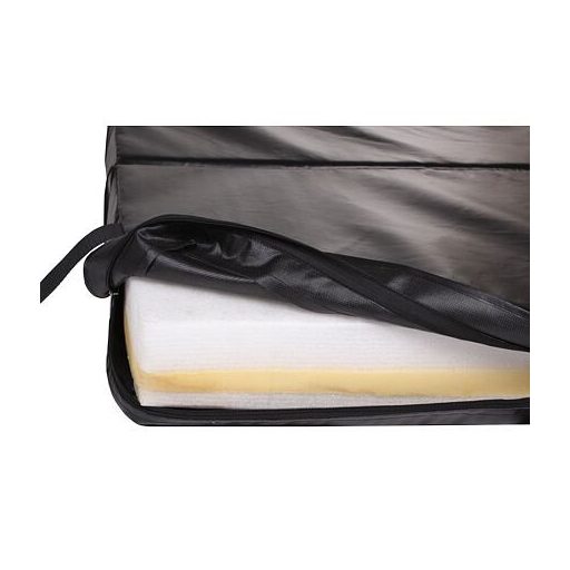 FoldMat 6 összecsukható tornaszőnyeg fekete csomagolás 1 db