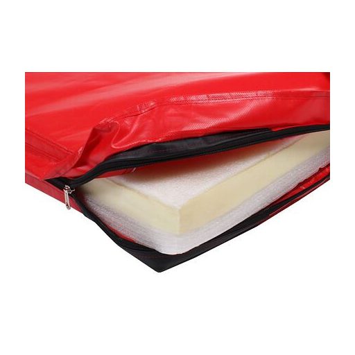 FoldMat 6 összecsukható tornaszőnyeg piros csomagolás 1 db