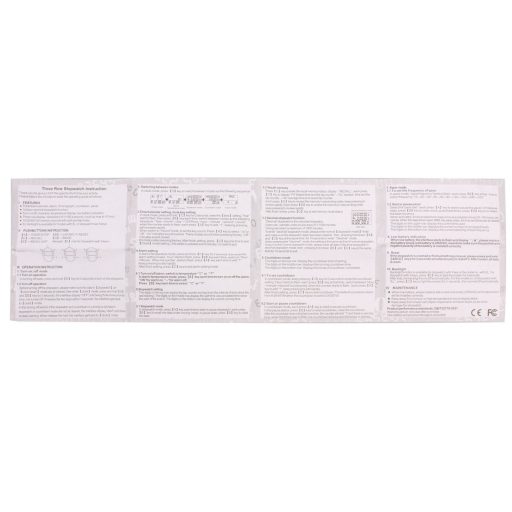 BY60 stopwatch with 60 Lap Times packaging 1 pc
