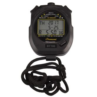 BY100 stopwatch with 100 Lap Times packaging 1 pc