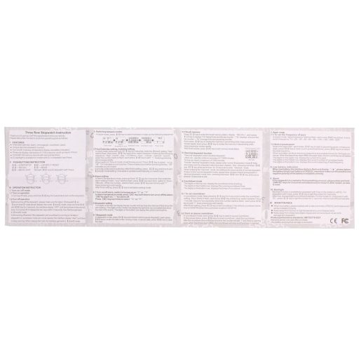 BY100 stopwatch with 100 Lap Times packaging 1 pc