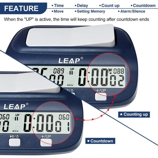 PQ9923 chess clock packaging 1 pc
