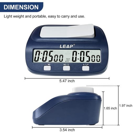 PQ9923 chess clock packaging 1 pc
