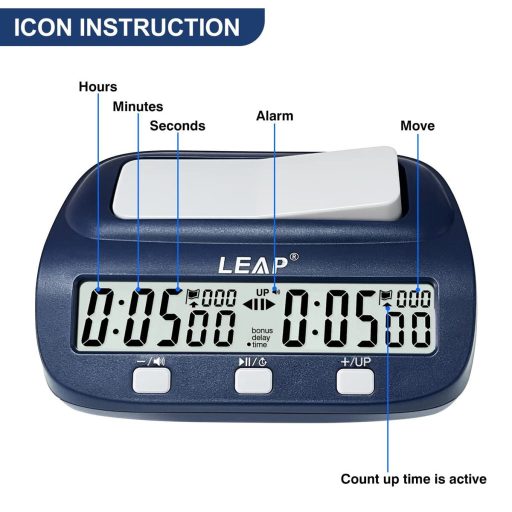 PQ9923 chess clock packaging 1 pc