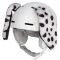 Funny Kit helmet decoration black-white packaging 1 pc