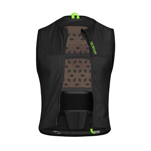 Spine PRO 2.0 hátvédő fekete-zöld ruházat XXL méret