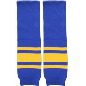 Loko jégkorong zokni Junior kék-sárga csomagolás 1 pár