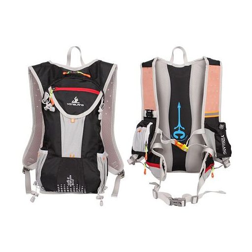 Országúti futóhátizsák, fekete csomagolás, 1 db