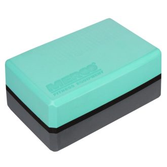  Yoga Block Duo foam block green-anthracite height/width 10 cm