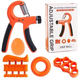 Grip 5 grip strengthener set orange packaging 1 set